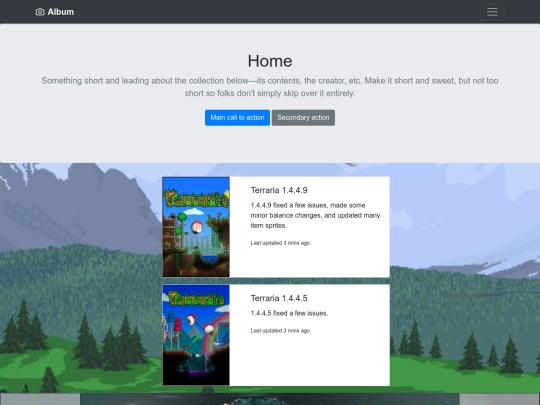 Home screenshot