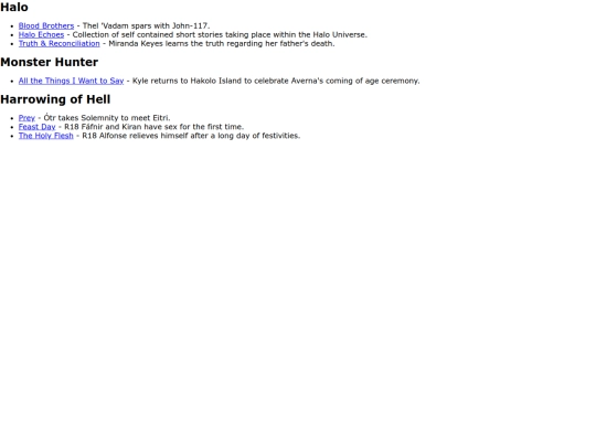 novels screenshot
