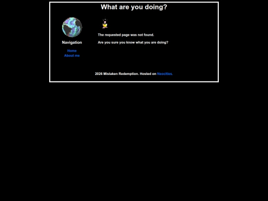 not_found screenshot