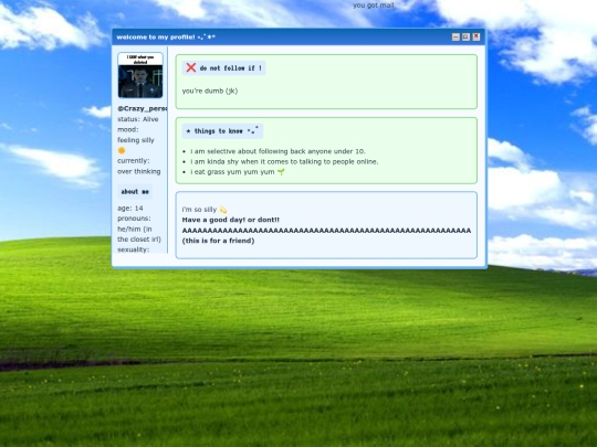 blah screenshot