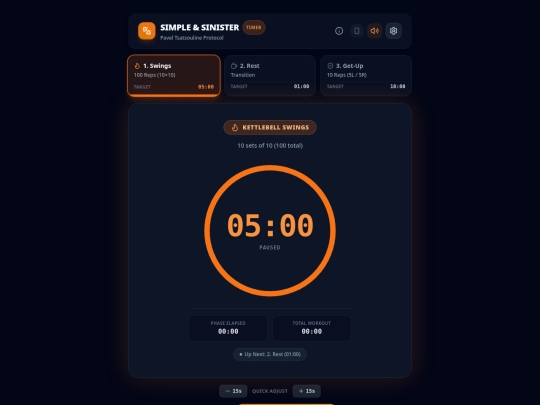 timer screenshot