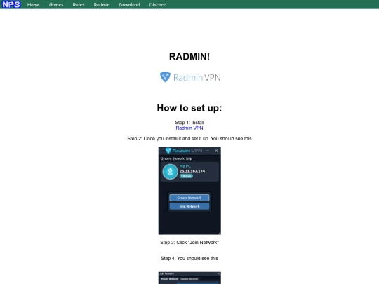 Radmin screenshot