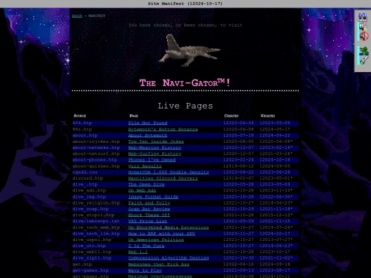 sitemap screenshot