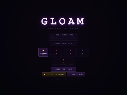 gloam screenshot