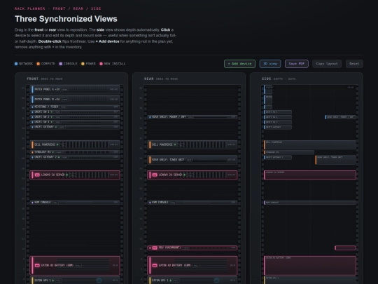 rack screenshot