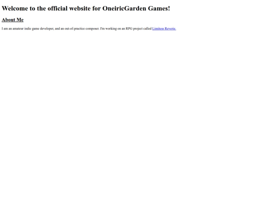 oneiricgarden screenshot
