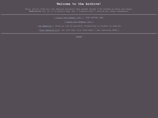 archive screenshot