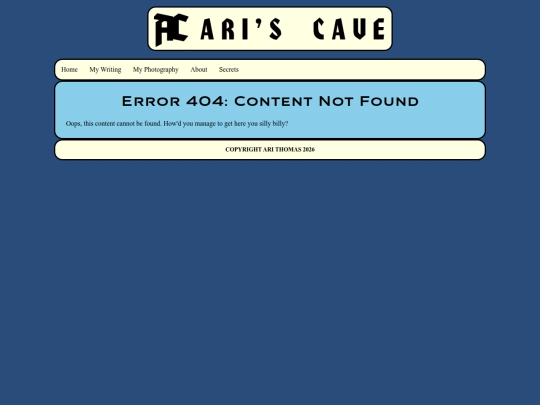 not_found screenshot
