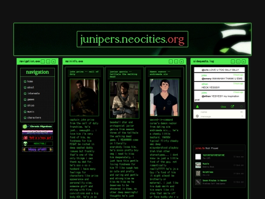 characters screenshot