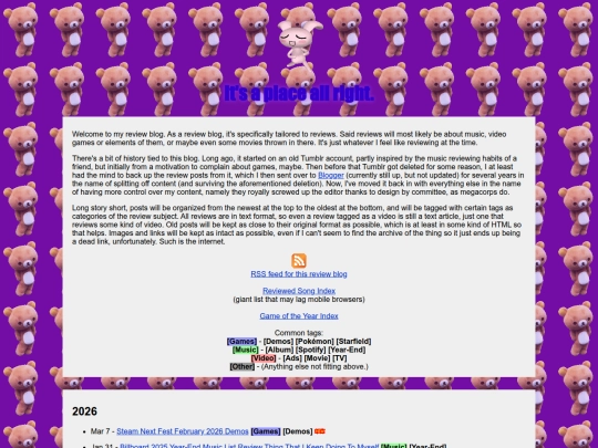 blog screenshot