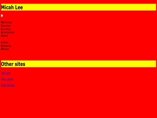 index screenshot