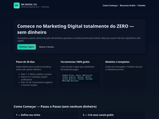 Mkdigital123 screenshot