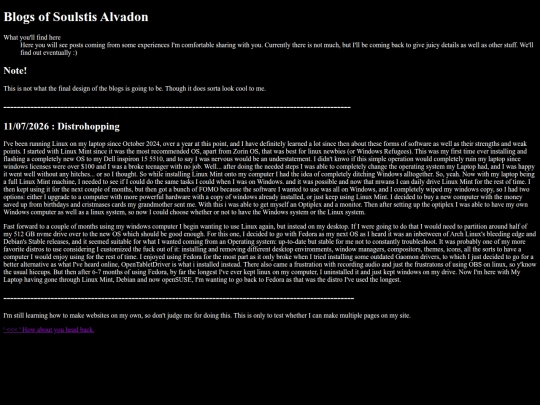 blog screenshot