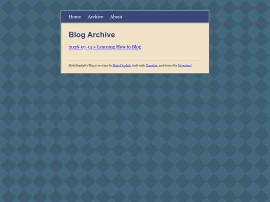 archive screenshot