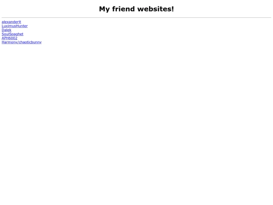 friendlinks screenshot