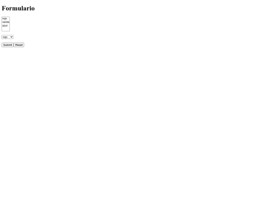 Formulario 3 screenshot