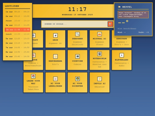Ai_startpage/terras screenshot