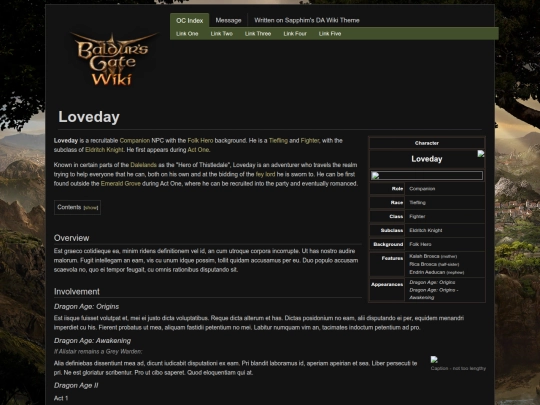 lovewiki screenshot