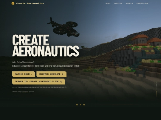 minecraft/create-server screenshot
