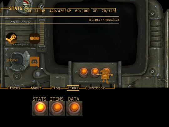 STATS/Links screenshot