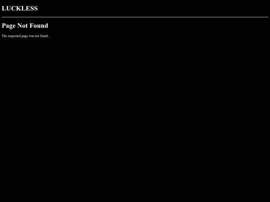not_found screenshot
