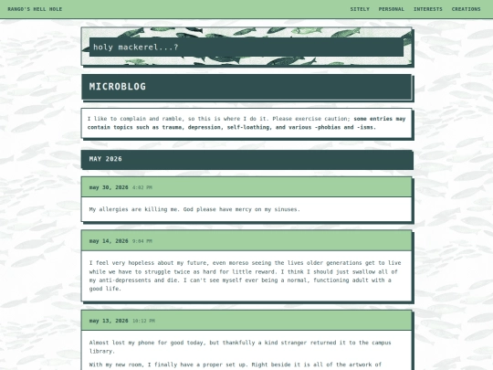 microblog screenshot