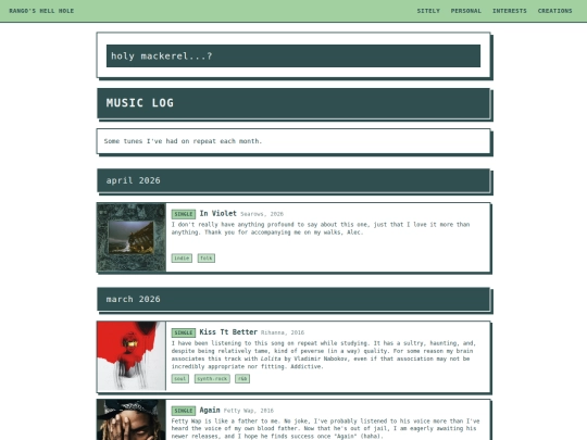 music screenshot