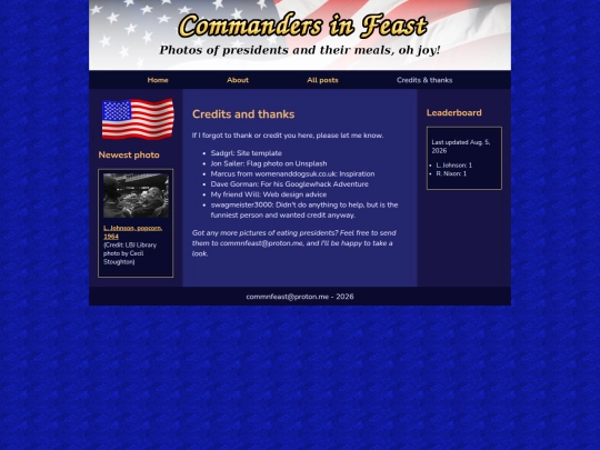 credits screenshot