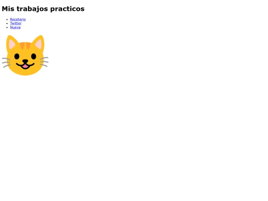 recetario screenshot