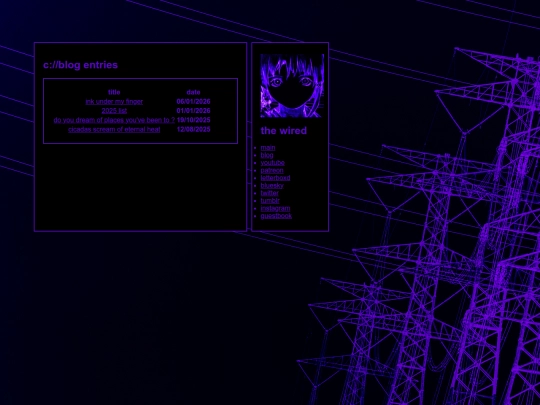 blog screenshot