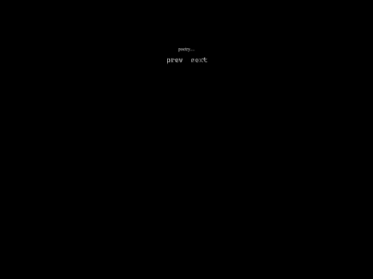 poetry screenshot