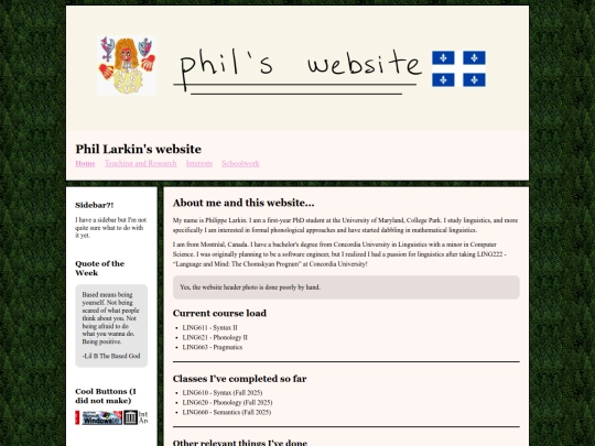 index screenshot
