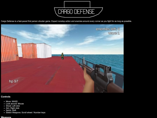 cargodefense screenshot