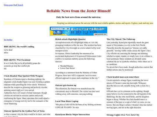 news screenshot