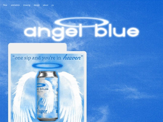 design/angel-blue/angel-blue screenshot
