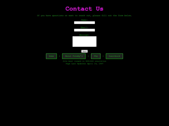 contact screenshot