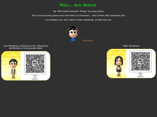 miis screenshot