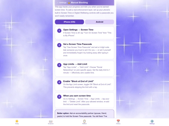 companion/setup screenshot
