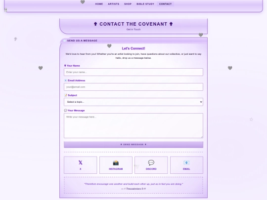 contact screenshot