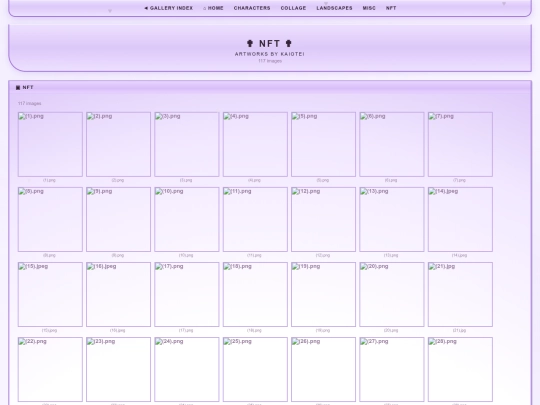new gallery/nft screenshot