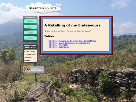 pages/blog screenshot