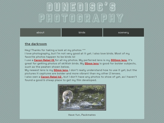 photography screenshot