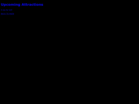 upcomingattractions screenshot