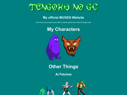 characters screenshot