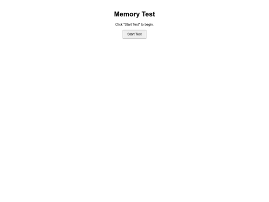 early_paralysis_detection/memory_test screenshot