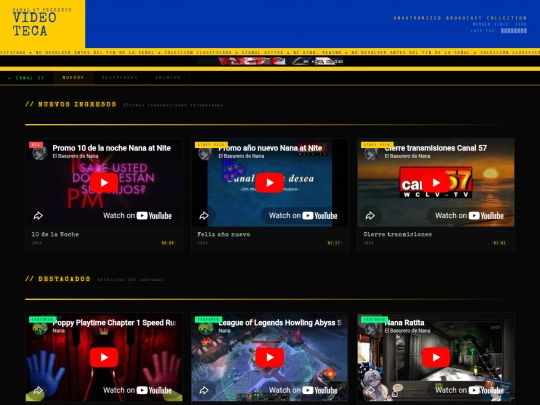 videoteca screenshot