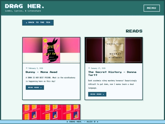 booksmenu screenshot