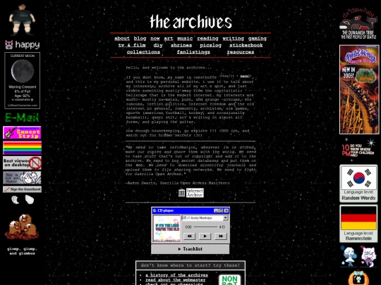 home screenshot