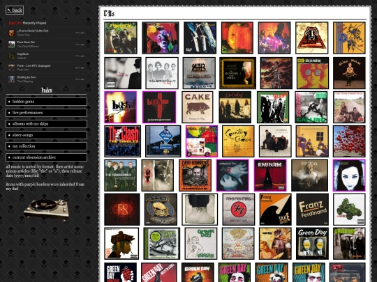 music/collection screenshot
