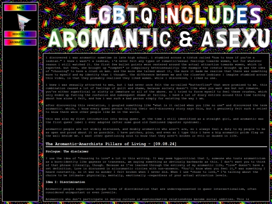 shrines/pride/aromantic screenshot